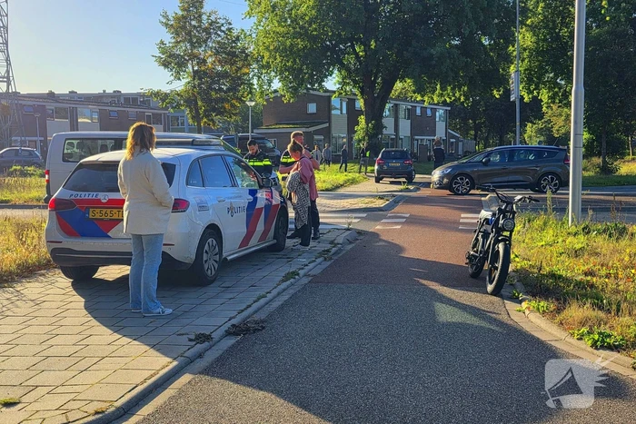 Fatbiker gewond na aanrijding met auto