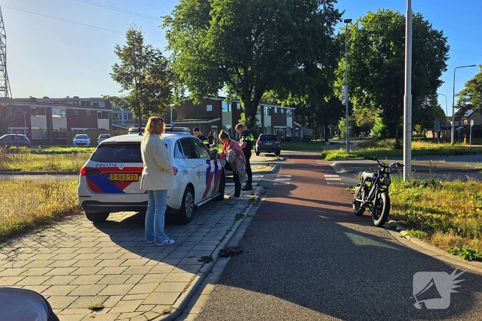 Fatbiker gewond na aanrijding met auto