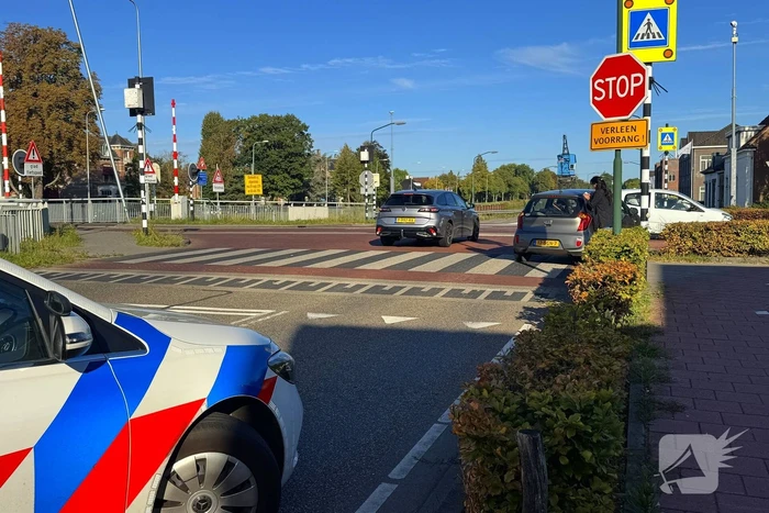 zware aanrijding op kruising