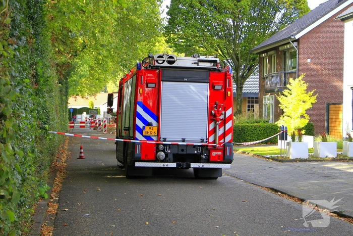 Grote gasuitstroom bij graafwerkzaamheden