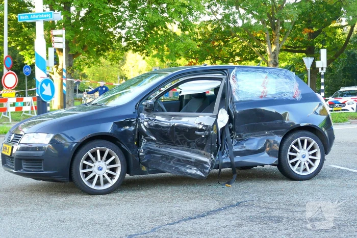 Gewonden na ongeval met beknelling