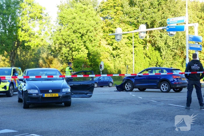Gewonden na ongeval met beknelling