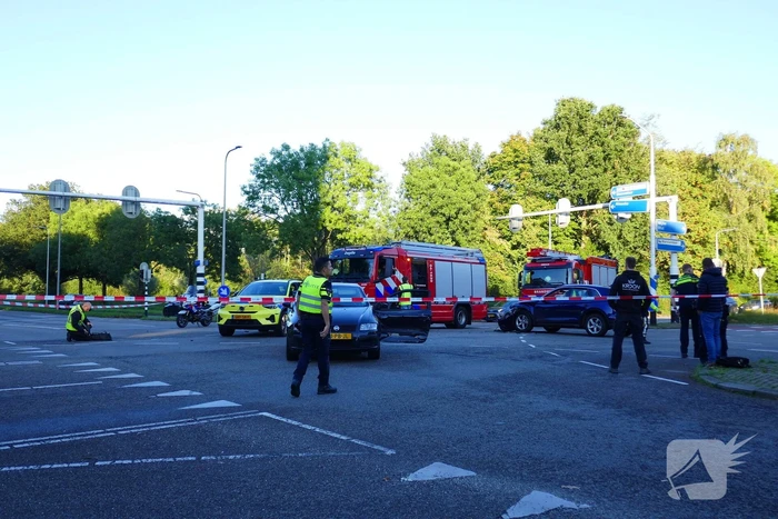 Gewonden na ongeval met beknelling