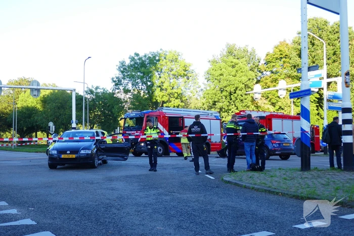 Gewonden na ongeval met beknelling