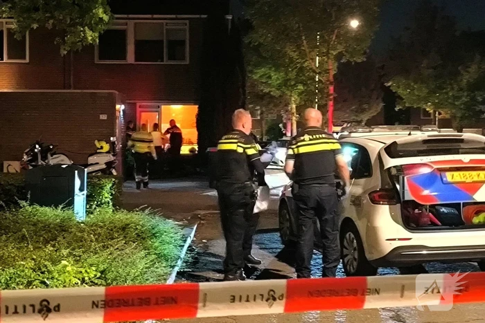 Politiebegeleiding na steekincident