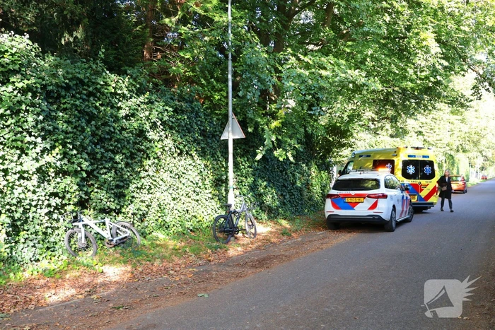 Fietser komt ten val bij ongeval