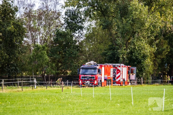 Brand in volkstuinen snel geblust