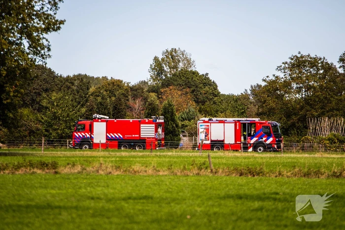 Brand in volkstuinen snel geblust