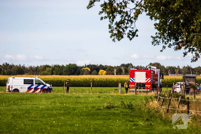 Brand in volkstuinen snel geblust