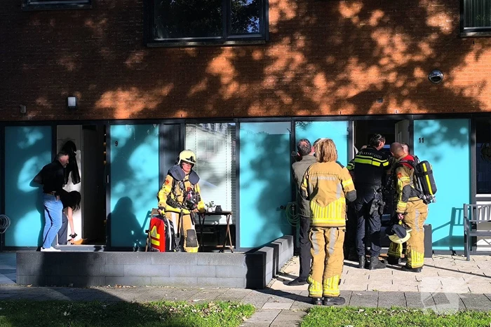 Woningbrand leidt tot ziekenhuisopname