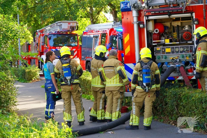 Woningbrand leidt tot ontruiming