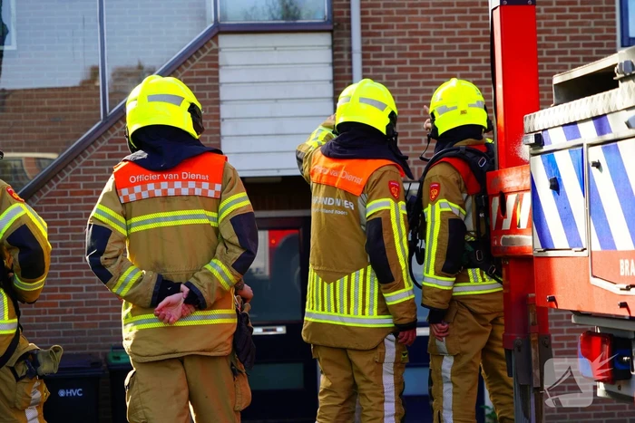Woningbrand leidt tot ontruiming