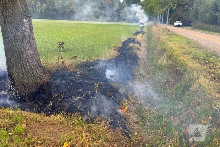 Brand in weiland vergt snelle actie van brandweer