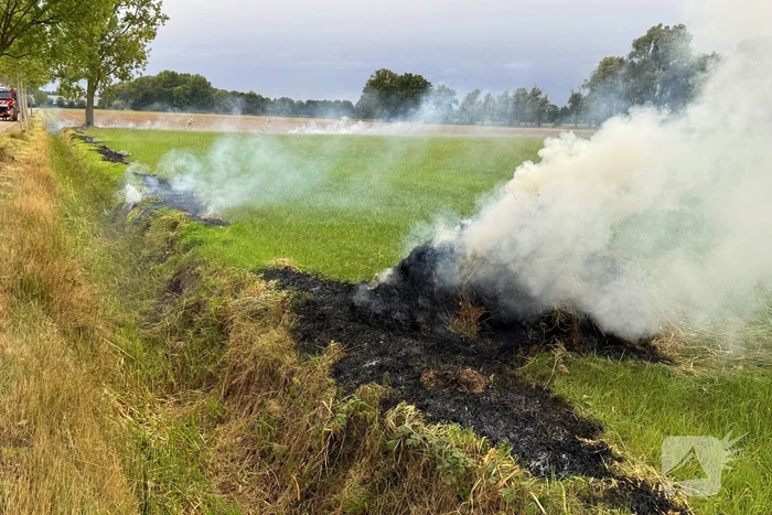 Brand in weiland vergt snelle actie van brandweer