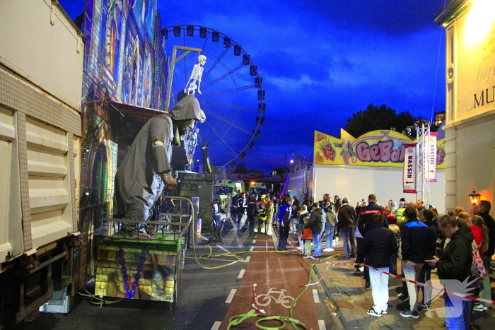 Jaarlijkse oefening hulpdiensten op kermis weer succes
