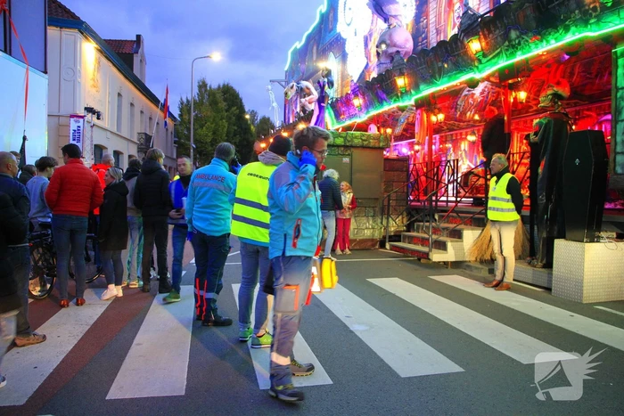 Jaarlijkse oefening hulpdiensten op kermis weer succes