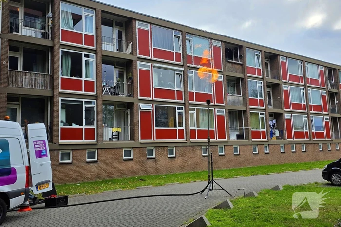 Affakkelen leidt tot inzet brandweer