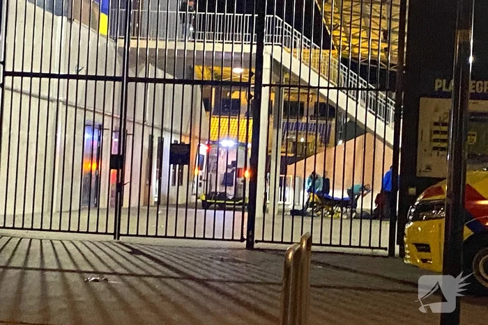 Zwaargewonde na val van trap in Cambuur stadion Leeuwarden
