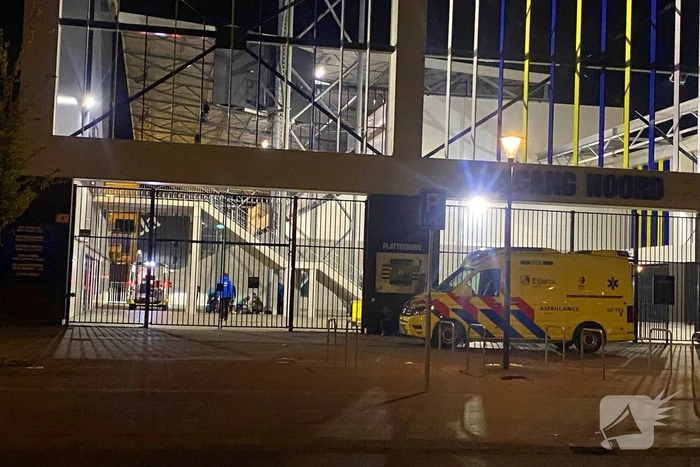 Zwaargewonde na val van trap in Cambuur stadion Leeuwarden