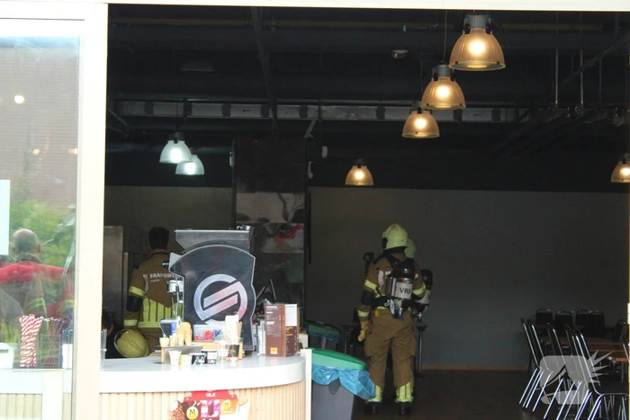 Cafetaria opnieuw getroffen door brand