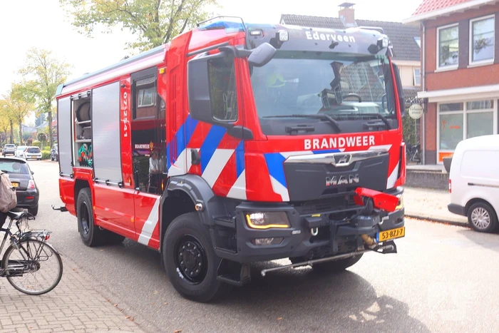 Brandlucht veroorzaakt door gloeilamp