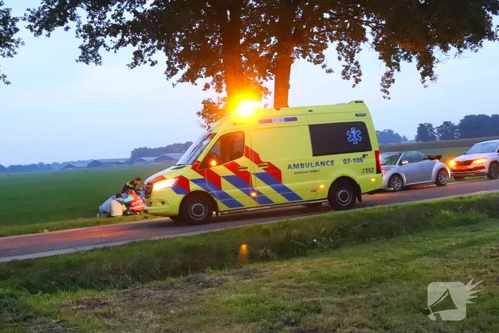 Automobilist belandt in sloot