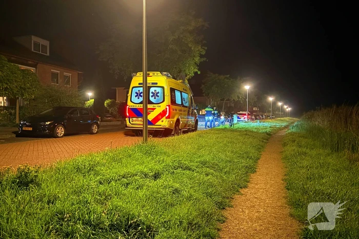 Gewonde bij eenzijdig ongeval met fiets