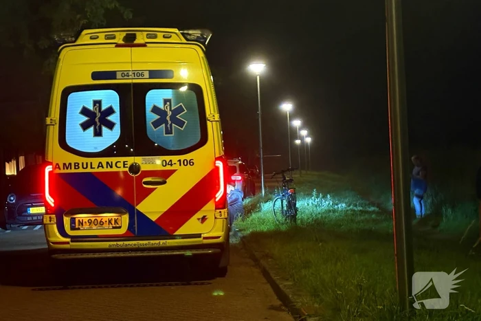 Gewonde bij eenzijdig ongeval met fiets