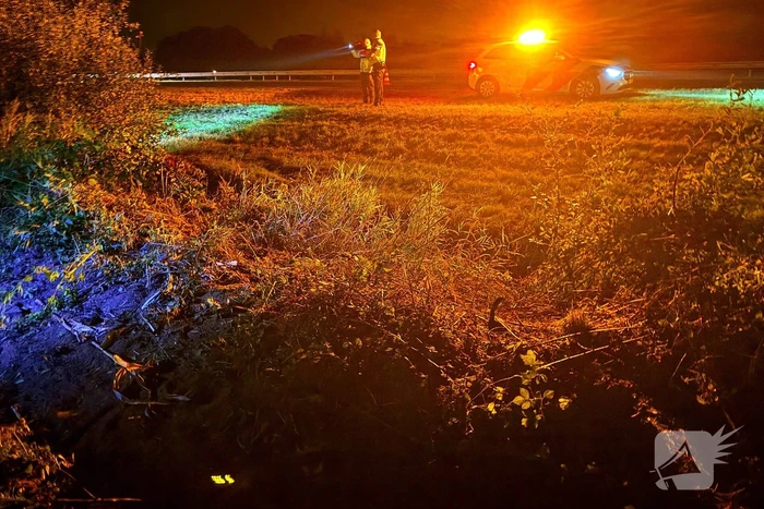 Bestuurder gewond bij eenzijdig ongeval