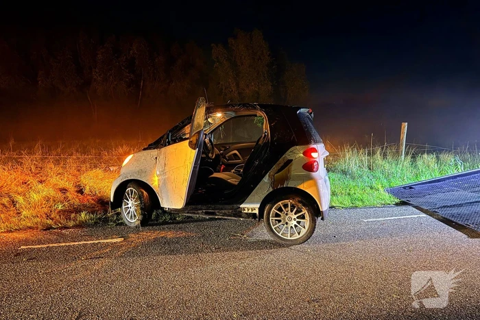 Bestuurder gewond na ongeval met auto