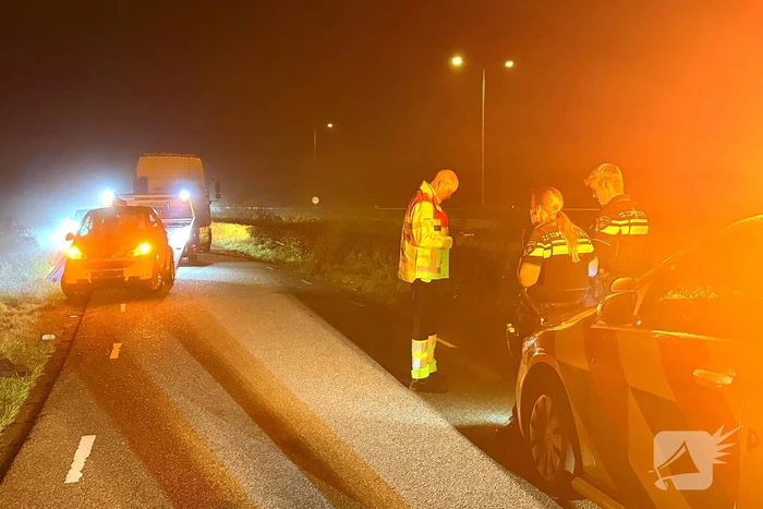 Bestuurder gewond na ongeval met auto