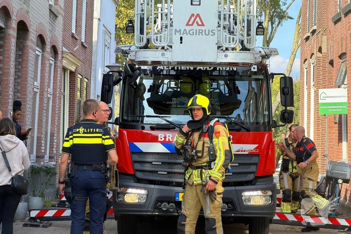 Brand in woning snel gedoofd