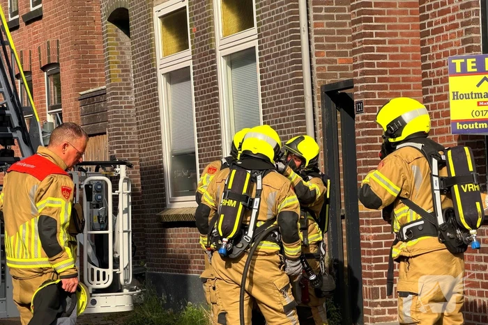 Brand in woning snel gedoofd