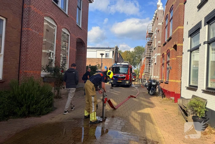 Brand in woning snel gedoofd