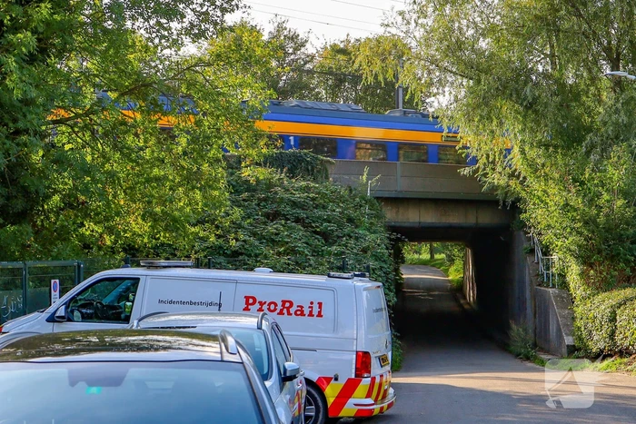 Brand in trein leidt tot verstoring van treinverkeer
