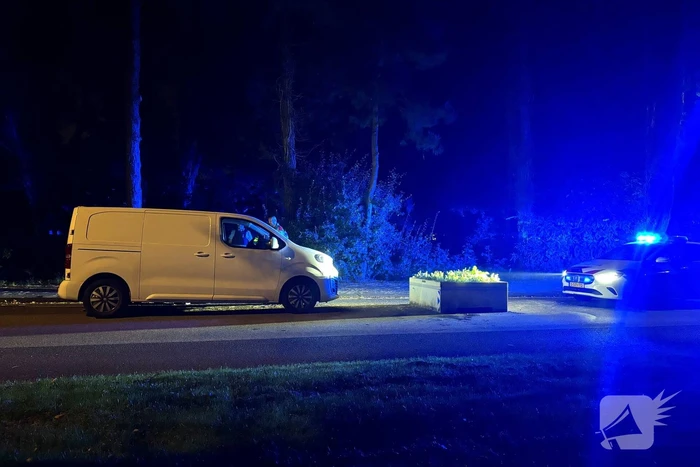 Ongeval tussen bestelbus en fatbike