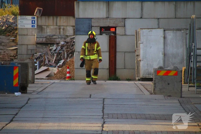Brand bij afvalverwerkingsbedrijf zorgt voor flinke rookontwikkeling