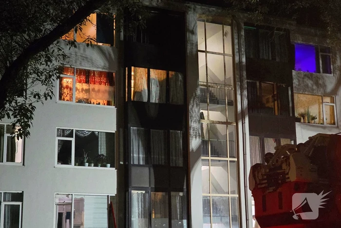 Brand in kelder van flatgebouw