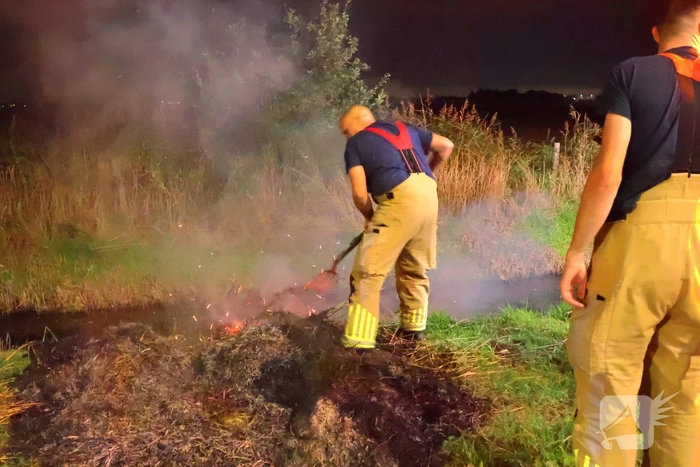 Buitenbrand geblust na melding