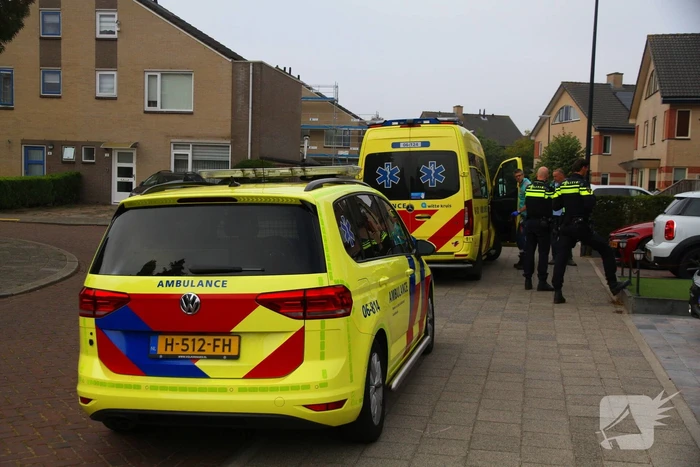 Persoon onwel, traumaheli afbesteld