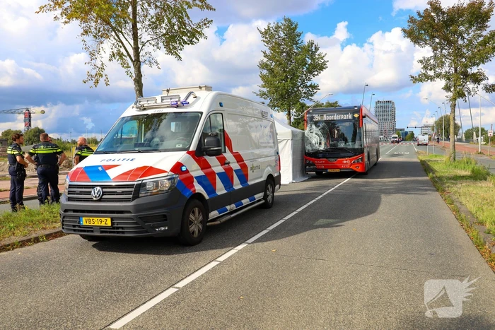 Fatale aanrijding met stadsbus