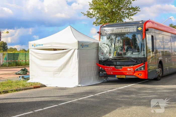 Fatale aanrijding met stadsbus