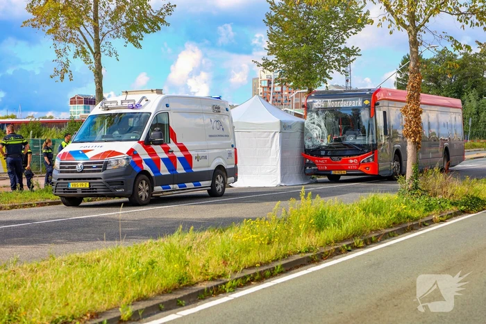 Fatale aanrijding met stadsbus