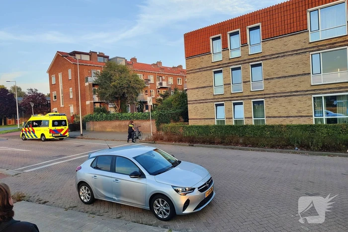 Fietser gewond bij botsing met auto