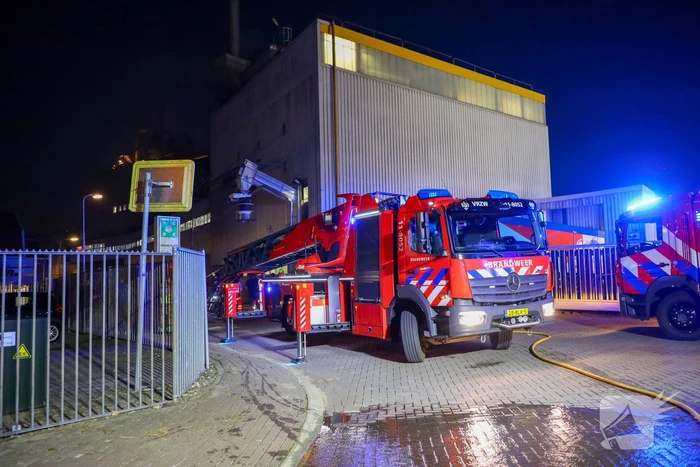 Industriebrand in silo onder controle