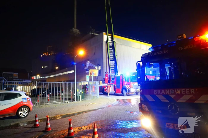 Industriebrand in silo onder controle