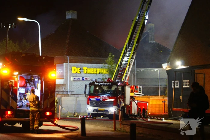 Explosies veroorzaken chaos in de nacht
