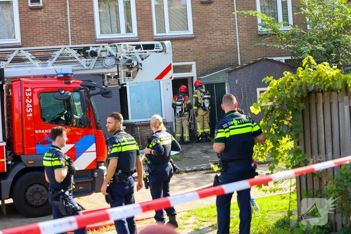 Woningbrand snel geblust, geen gewonden