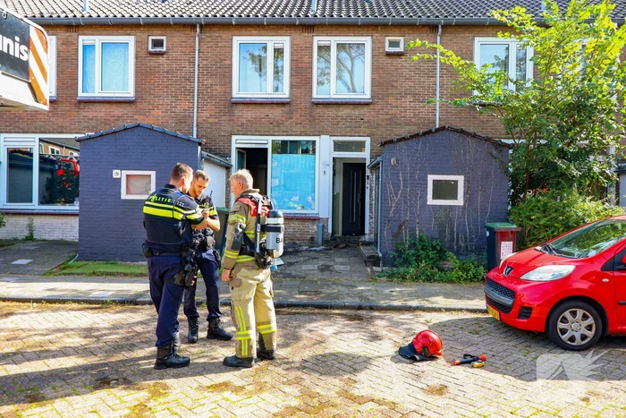 Woningbrand snel geblust, geen gewonden