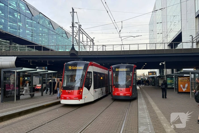 ME grijpt in bij Gaza demonstratie, tram en treinverkeer gestremd